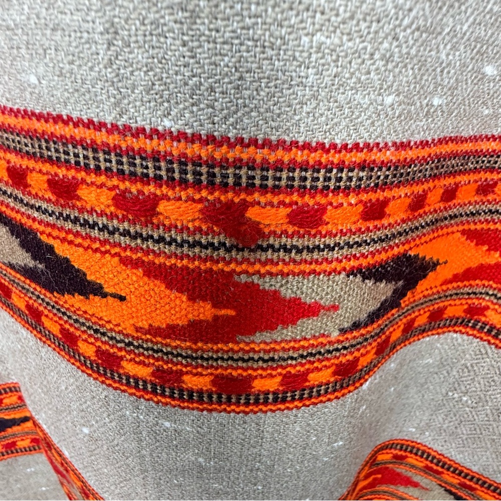 Bohemian Woven Fringe Throw Blanket - Picture 7 of 12